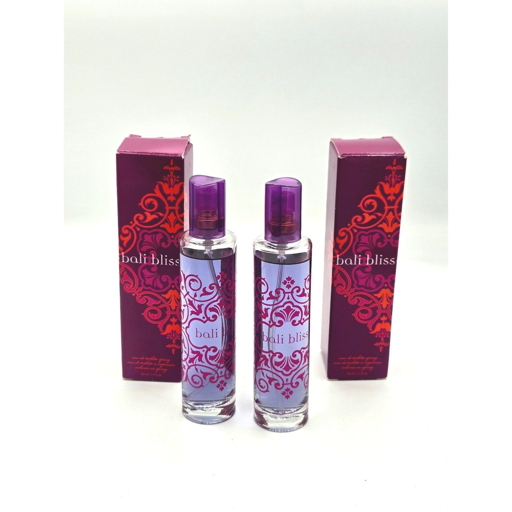 Lot of 2 New Avon Bali Bliss Eau De‎ Toilette Spray 1.7 fl oz Perfume for Women